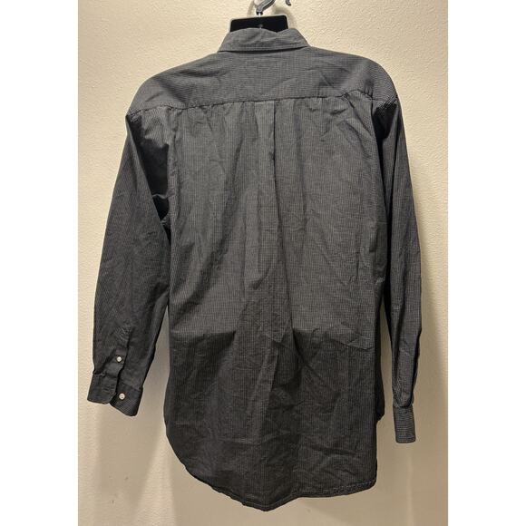 Crable‎ Mens Checkered Long Sleeve Iowa Hawkeyes Dress Shirt Size XL Go Hawks! - Picture 3 of 4